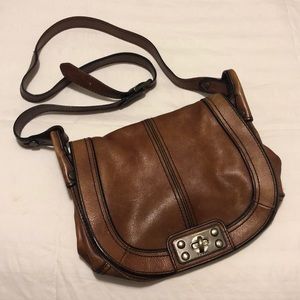 Fossil Leather Crossbody bag